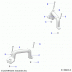 SPORTSMAN 1000 XP 55 Body, handgrips - a21sle95fg  /  s95cg  /  s95fg (c10220...