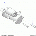 SPORTSMAN 1000 XP 55 Engine, starting system - a21sle95fg  /  s95cg  /  s95fg...