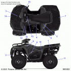 SPORTSMAN 450 HO (A21SEA50A1/A5/CA1/CA5) Body, decals - a21sea50a1  /  a5  /  ca1  /  ca5 (900283...