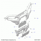 SPORTSMAN 450 HO (A21SEA50A1/A5/CA1/CA5) Body, front bumper - a21sea50a1  /  a5  /  ca1  /  ca5 (...