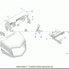 SPORTSMAN 450 HO (A21SEA50A1/A5/CA1/CA5) Body, headlight pod - a21sea50a1  /  a5  /  ca1  /  ca5 ...