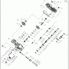 SPORTSMAN 450 HO (A21SEA50A1/A5/CA1/CA5) Drive train, main gearcase - a21sea50a1  /  a5  /  ca1  ...