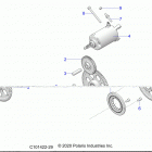 SPORTSMAN 450 HO (A21SEA50A1/A5/CA1/CA5) Engine, starter drive - a21sea50a1  /  a5  /  ca1  /  ca...