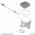 SPORTSMAN 450 HO (A21SEA50A1/A5/CA1/CA5) Steering, controls, throttle asm. and cable - a21sea50a1...