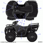 SPORTSMAN 450 HO EPS (A21SEE50A1/A5/CA1/CA5) Body, decals - a21see50a1  /  a5  /  ca1  /  ca5 (900253...