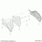 SPORTSMAN 450 HO EPS (A21SEE50A1/A5/CA1/CA5) Body, side panels - a21see50a1  /  a5  /  ca1  /  ca5 (c...