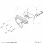 SPORTSMAN 450 HO UTILITY (A21SEG50A1/A5/CA1/CA5) Engine, waterpump impeller and cover - a21seg50a1  /  a5...
