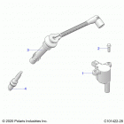 SPORTSMAN 570 (A21SEA57A1/A3/A5/A7/A9) Electrical, ignition coil, wire and spark plug - a21sea5...