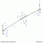 SPORTSMAN 570 (A21SEA57A1/A3/A5/A7/A9) Steering, tie rods - a21sea57a1  /  a3  /  a5  /  a7  / ...