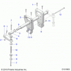 SPORTSMAN 570 (A21SEA57A1/A3/A5/A7/A9) Suspension, torsion bar - a21sea57a1  /  a3  /  a5  /  a...