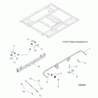 SPORTSMAN 570 6X6 (A21S6E57A1/3A1) Body, dump box lever and shock mounting - a21s6e57a1  / ...