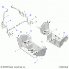 SPORTSMAN 570 6X6 (A21S6E57A1/3A1) Body, footwells - a21s6e57a1  /  3a1 (c102236-6)