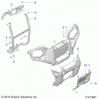 SPORTSMAN 570 6X6 (A21S6E57A1/3A1) Body, front bumper and mounting - a21s6e57a1  /  3a1 (c1...