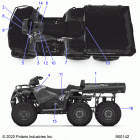 SPORTSMAN 570 6X6 EURO (A21S6E57F1/FL) Body, decals - a21s6e57f1  /  fl (900142)