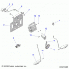 SPORTSMAN 570 6X6 EURO (A21S6E57F1/FL) Electrical, switches, horn and ecm - a21s6e57f1  /  fl (...