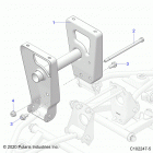 SPORTSMAN 570 6X6 EURO (A21S6E57F1/FL) Suspension, middle support - a21s6e57f1  /  fl (c102247-...