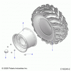 SPORTSMAN 570 6X6 EURO (A21S6E57F1/FL) Wheels, rear tire - a21s6e57f1 (c102246-2)
