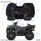 SPORTSMAN 570 EPS EU 3PC (A21SEE57K2) Body, decals - a21see57k2 (900295)