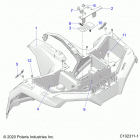 SPORTSMAN 570 EPS EU/ZUG TRACTOR (A21SEE57F1/F57C1/F1/S57C1/C2/C5/C9/CK/F1/F2/FK) Body, front cab - a21see57f1  /  f57c1  /  f1  /  s57c1 ...