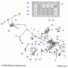 SPORTSMAN 570 PREMIUM EU/ZUG TRACTOR (A21SHE57FM/S57FM/CM/CU) Electrical, main wire harness - a21she57fm  /  s57fm  / ...