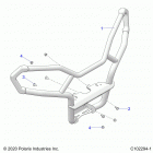SPORTSMAN 570 SP TRAIL PACKAGE (A21SHY57AL/BL/Z57AD/BD) Body, front bumper, trail - a21shy57al  /  bl (c102294-1...