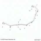 SPORTSMAN 570 SP TRAIL PACKAGE (A21SHY57AL/BL/Z57AD/BD) Body, front rack extenders - a21shy57al  /  bl  /  z57ad...