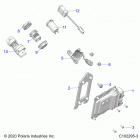SPORTSMAN 570 SP TRAIL PACKAGE (A21SHY57AL/BL/Z57AD/BD) Electrical, switches, sensors and ecm - a21shy57al  /  b...