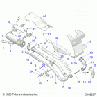SPORTSMAN 570 SP TRAIL PACKAGE (A21SHY57AL/BL/Z57AD/BD) Engine, exhaust - a21shzy57bl  /  57ad  /  bd (c102297)