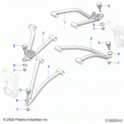 SPORTSMAN 570 SP TRAIL PACKAGE (A21SHY57AL/BL/Z57AD/BD) Suspension, a-arms - a21shy57al  /  bl  /  z57ad  /  bd ...