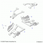 SPORTSMAN 570 TOURING (A21SDA57A5) Suspension, rear control arms - a21sda57a5 (c102232-3)