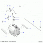 SPORTSMAN 570 TOURING EPS (A21SDE57A4/B4) Body, fuel tank asm. - a21sde57a4  /  b4 (c102235)