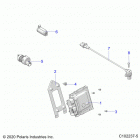 SPORTSMAN 570 TOURING EPS (A21SDE57A4/B4) Electrical, switches, sensors and ecm - a21sde57a4  /  b...
