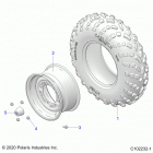 SPORTSMAN 570 TOURING EPS (A21SDE57A4/B4) Wheels, front tire - a21sde57a4  /  b4 (c102232-1)