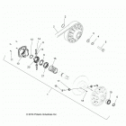 SPORTSMAN 570 TOURING EPS EU 3PC (A21SDE57K4) Drive train, secondary clutch - a21sde57k4 (49atvclutchd...
