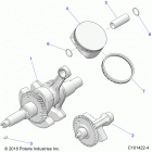 SPORTSMAN 570 TOURING EPS EU 3PC (A21SDE57K4) Engine, crankshaft, piston and balance shaft - a21sde57k...