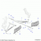 SPORTSMAN 570 TOURING EPS TRACTOR (A21SDS57C4) Suspension, a-arm and strut mounting - a21sds57c4 (c1022...