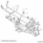 SPORTSMAN 570 TOURING PREMIUM (A21SJE57AX/BX) Chassis, frame - a21sje57bx (c102139)