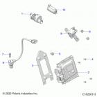 SPORTSMAN 570 TOURING PREMIUM (A21SJE57AX/BX) Electrical, switches, sensors and ecm - a21sje57ax  /  b...