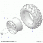SPORTSMAN 570 TOURING PREMIUM (A21SJE57AX/BX) Wheels, rear tire - a21sje57ax  /  bx (c102306-2)