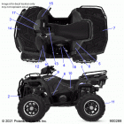 SPORTSMAN 570 TRAIL PACKAGE (A21SEZ57AM/AN/BM/BN) Body, decals - a21sez57am  /  an  /  bm  /  bn (900288)