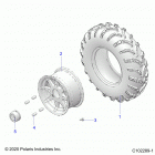 SPORTSMAN 570 TRAIL PACKAGE (A21SEZ57AM/AN/BM/BN) Wheels, front tire - a21sez57am  /  an  /  bm  /  bn (c1...