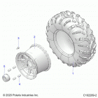 SPORTSMAN 570 TRAIL PACKAGE (A21SEZ57AM/AN/BM/BN) Wheels, rear tire - a21sez57am  /  an  /  bm  /  bn (c10...