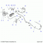 SPORTSMAN 570 UTILITY EPS (A21SEJ57A1/A3/A5/B1/B3/B5) Body, fuel tank evap system - a21sej57b1  /  b3  /  b5 (...