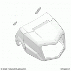 SPORTSMAN 570 UTILITY EPS (A21SEJ57A1/A3/A5/B1/B3/B5) Body, headlight pod, plugs - a21sej57a1  /  a3  /  a5  /...