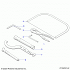 SPORTSMAN 570 UTILITY EPS (A21SEJ57A1/A3/A5/B1/B3/B5) Tools, tool kit - a21sej57a1  /  a3  /  a5  /  b1  /  b3...