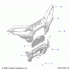 SPORTSMAN 570 UTILITY LE (A21SEK57AG/BG) Body, front bumper - a21sek57ag  /  bg (c0211236-12)