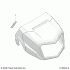 SPORTSMAN 570 UTILITY LE (A21SEK57AG/BG) Body, headlight pod, plugs - a21sek57ag  /  bg (c102224-...