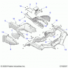 SPORTSMAN 850 48 Body, front cab - a21sxa85a1  /  a7  /  ca1  /  ca7 (c10...