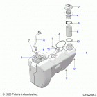 SPORTSMAN 850 48 Body, fuel tank - a21sxa85a1  /  a7  /  ca1  /  ca7 (c10...