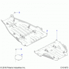 SPORTSMAN 850 48 Body, skid plates - a21sxa85a1  /  a7  /  ca1  /  ca7 (c...